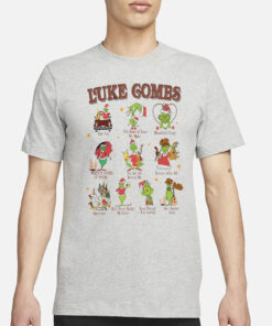 Grinch Luke Combs Christmas 2023 T-Shirt1