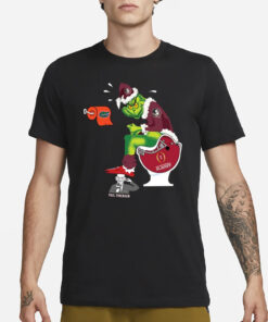 Grinch Seminoles Shit On College Football Playoff Toilet Florida Gators Paul Finebaum Shirt3