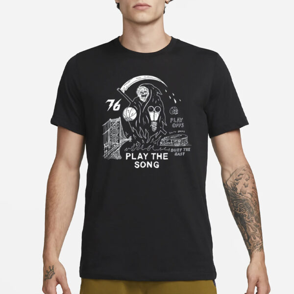 Heavyslime Play The Song Bury The East 76 T-Shirt1