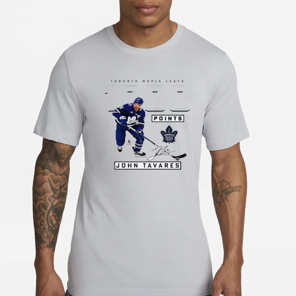 John Tavares Toronto Maple Leafs 1000 Career Points shirt