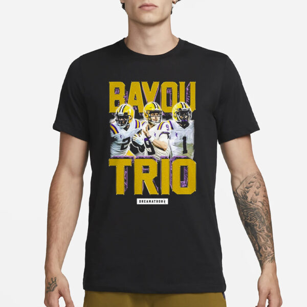 Justin Jets Jefferson Bayou Trio Dreamathon T-Shirt1