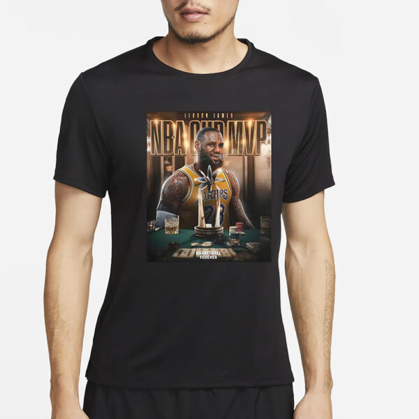 Lebron James Cup MVP 2023 Shirt4