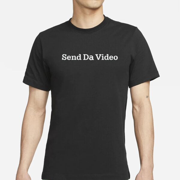 Limited Anthony Edwards Wearing Send Da Video T-Shirt