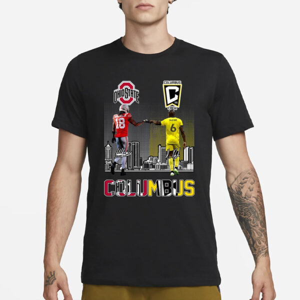 Limited Edition 2023 Columbus City Back T-Shirt1