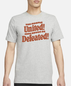 Mayor Andre Dickless The People United Will Never Be Defeated T-Shirt1
