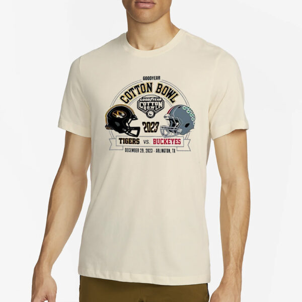 Mizzou Tigers vs Ohio State Buckeyes Goodyear Cotton Bowl Dec 29 2023 Shirt22