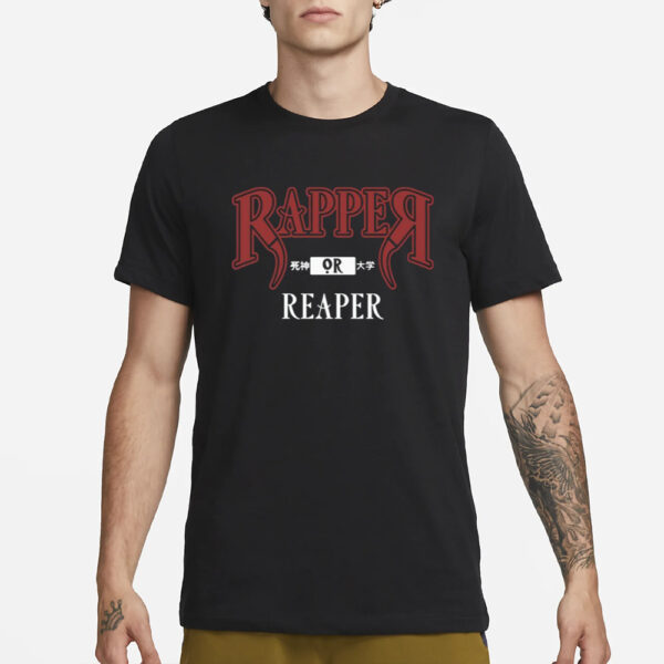 Mori Calliope Rapper Or Reaper Shirt-Unisex T-Shirt3