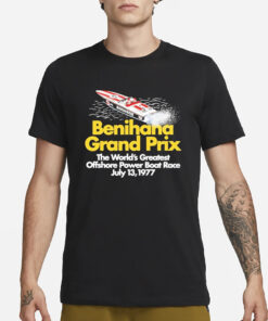 Official Benihana Grand Prix The World’s Greatest Offshore Power Boat Race July 13 1977 Shirt3