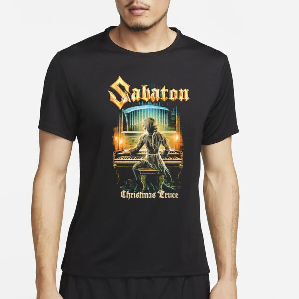 Official Sabaton Immortal Carol Christmas Truce T-Shirt3