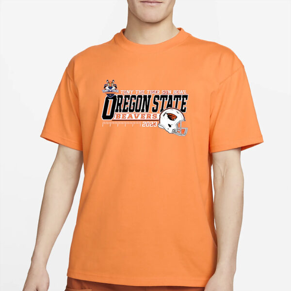 Oregon State Beavers 2023 Sun Bowl T-Shirt1