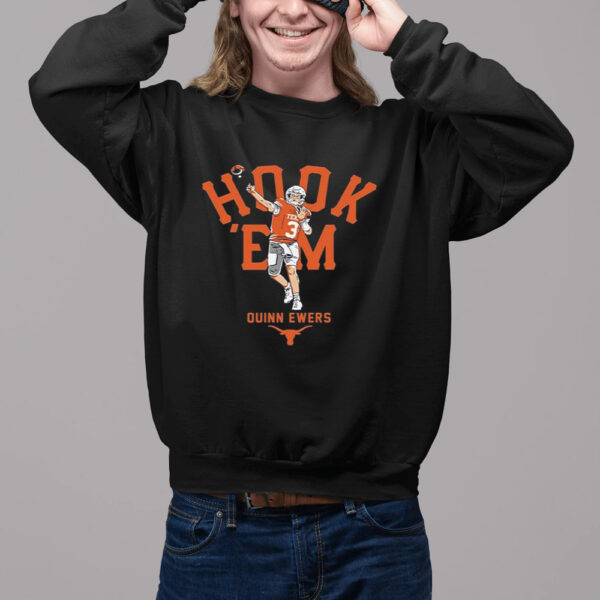 Quinn Ewers Hook Em Shirt2