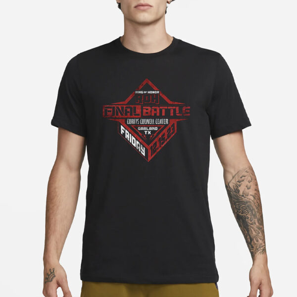 Roh Final Battle 2023 Logo T-Shirt1