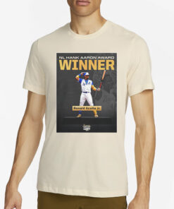 Ronald Acuna Jr Hank Aaron Award Winner 2023 T-Shirt4