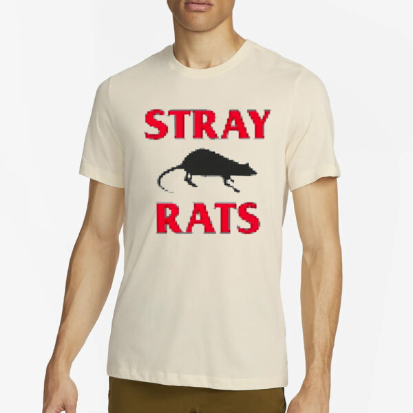 Stray Rats Pixel Rodenticide T-Shirt2