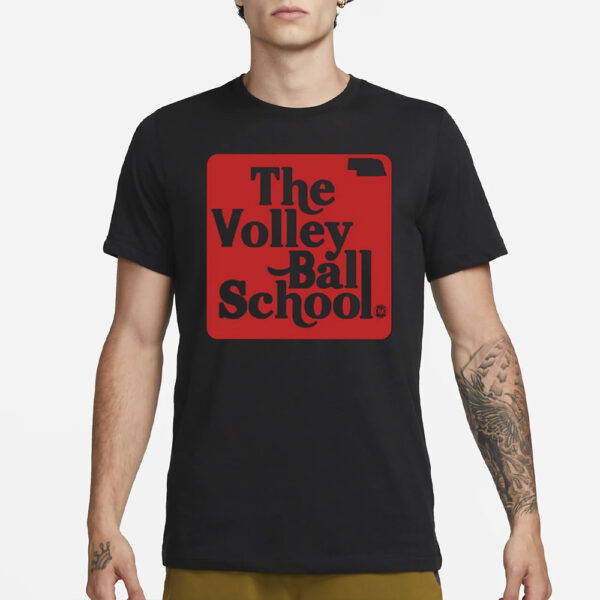 The Volleyball School Nebraska T-Shirt1