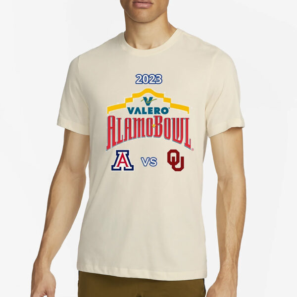 Valero Alamo Bowl Oklahoma Sooners Vs. Arizona Alamodome 2023 shirt22