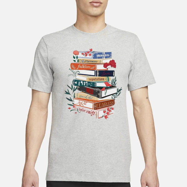 Vintage Inspired Concert Tour Books T- Shirt3