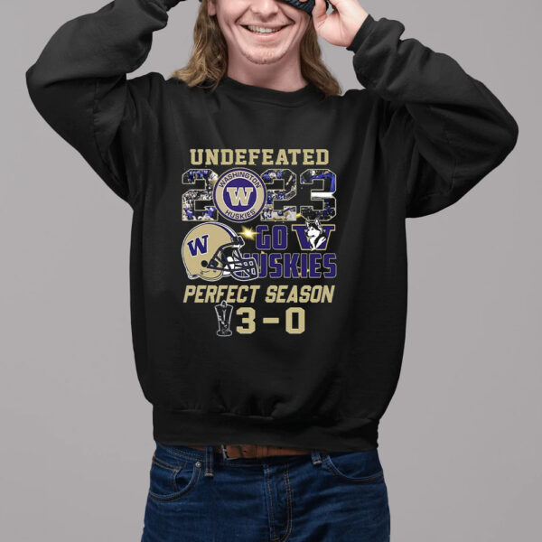 Washington Huskies Undefeated Go Huskies Perfect Season T-Shirt2