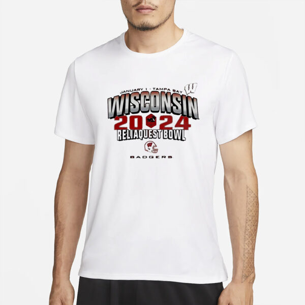 Wisconsin Badgers football reliaquest bowl 2024 Shirt2