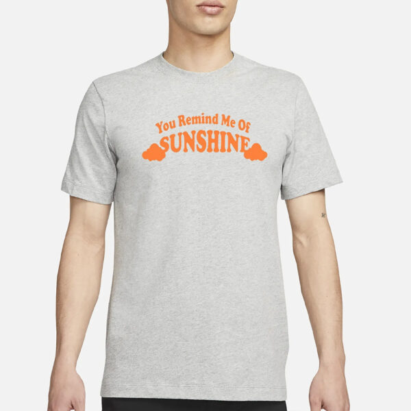 You Remind Me Of Sunshine T-Shirt3