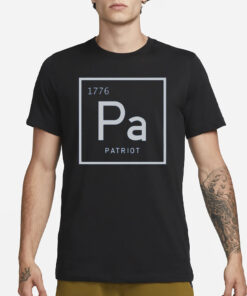 1776 Pa Patriot Periodic Table T-Shirt1