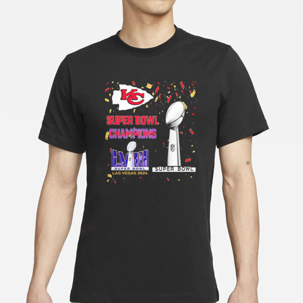 49ers Super Bowl Champions LVIII Las Vegas 2024 T-Shirt49ers Super Bowl Champions LVIII Las Vegas 2024 T-Shirt