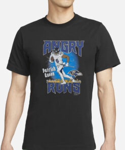 Angry Runs Ravens Patrick Queen T-Shirt