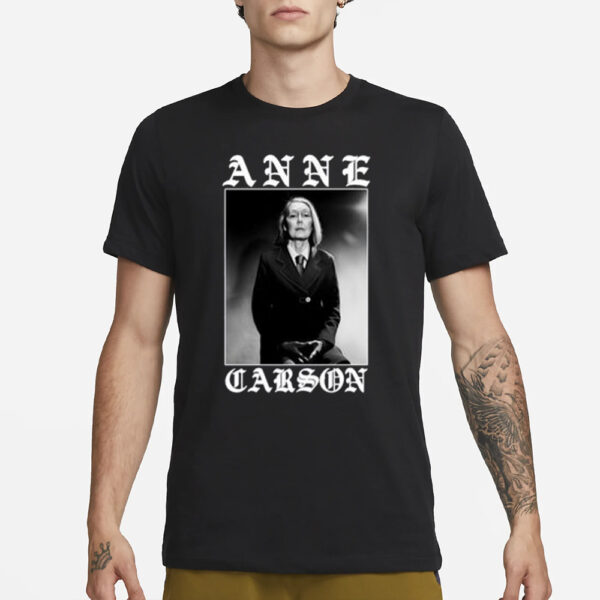 Anne Carson Photo T-Shirt3