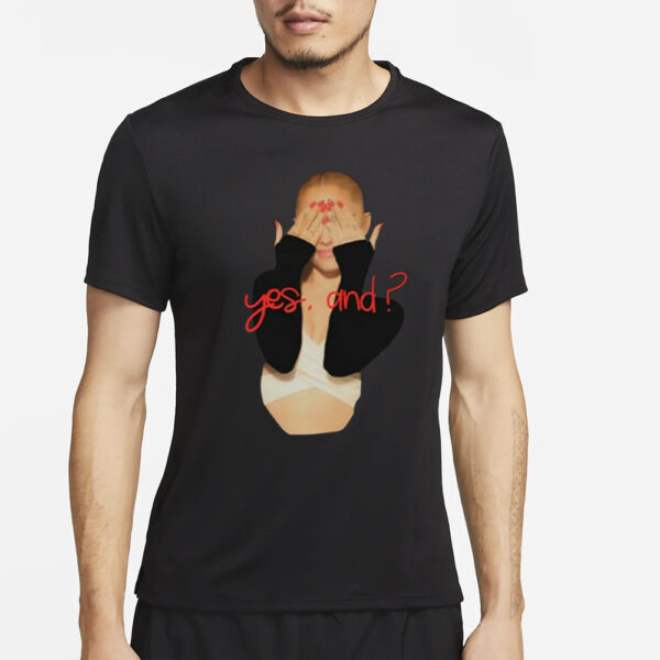 Ariana Grande Yes, And Black T-Shirt2