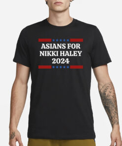 Asians For Nikki Haley 2024 T-Shirt3