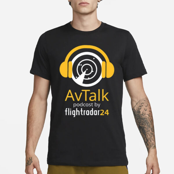 Avtalk Podcast By Flightradar24 T-Shirt1