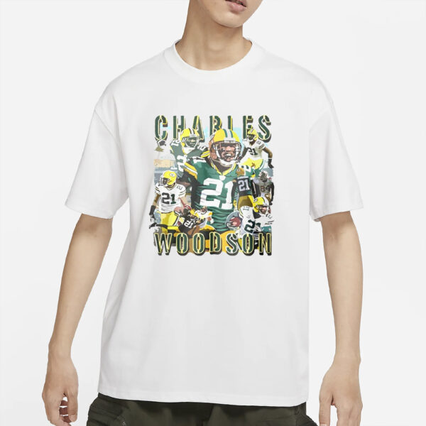 Bay Packers Charles 21 21 Wood Son T-Shirt2