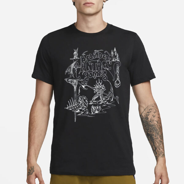 Braindead Fantasy Games Dungeon Crawler T-Shirt3