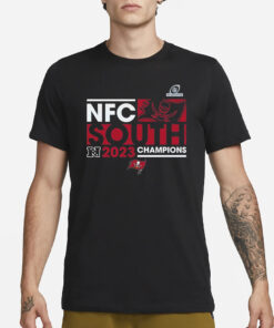 Buccaneers 2023 NFC South Division Champions T-Shirt3