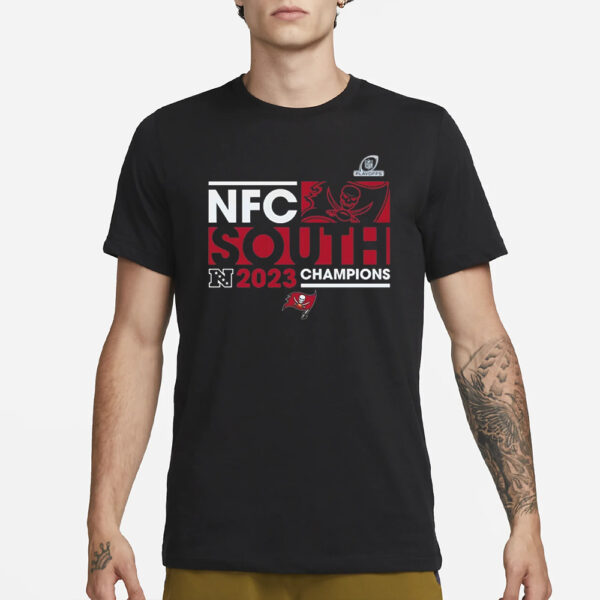 Buccaneers 2023 NFC South Division Champions T-Shirt3