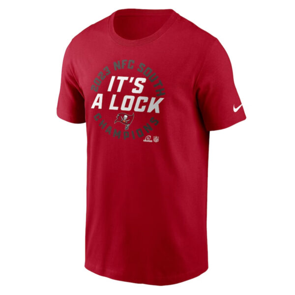 Buccaneers Its A Lock 2023 NFC South Champions T-Shirt1