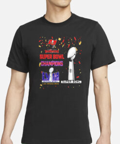 Buccaneers Super Bowl Champions LVIII Las Vegas 2024 T-Shirts