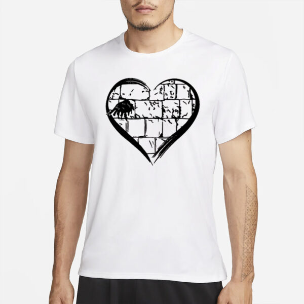 Candleandstrap My Heart Is In The Holy Land T-Shirts