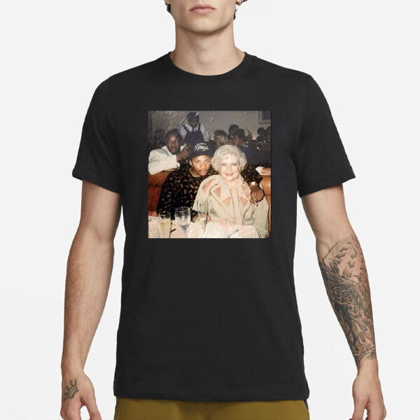 Dr. Dre Eazy E Betty White T-Shirt1