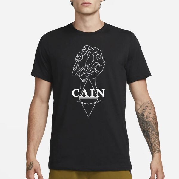 Evil Deadman Cain As Above So Below T-Shirt1