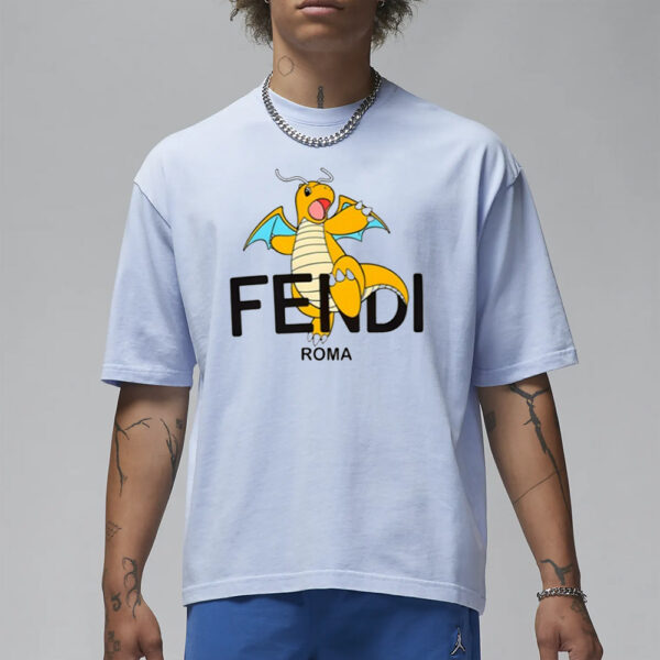 Fendi X Frgmt X Pokemon T-Shirt1