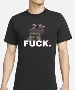 Fuck Sad Raccoon T-Shirt