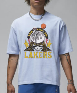 Grateful Dead X Lakers Skull T-Shirt1