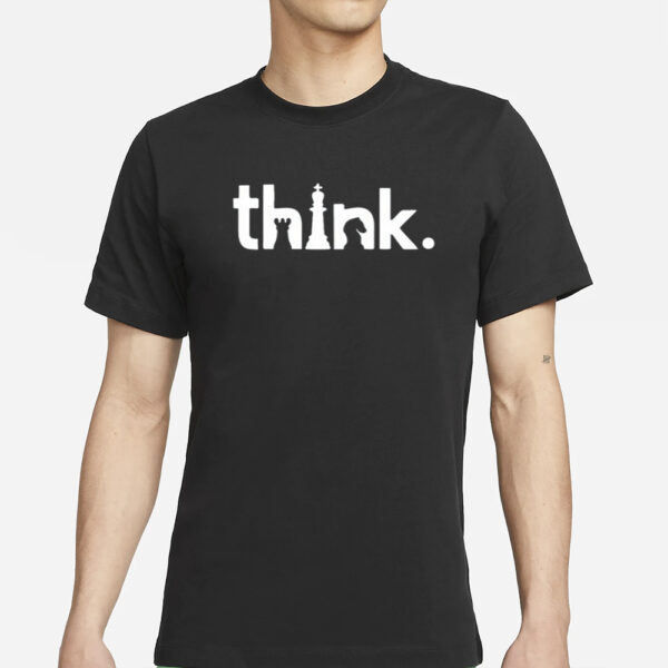 Gregg Bell Wearing Think Chess T-Shirt