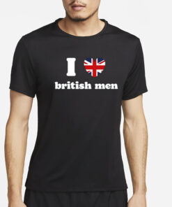 I Heart British Men T-Shirt4