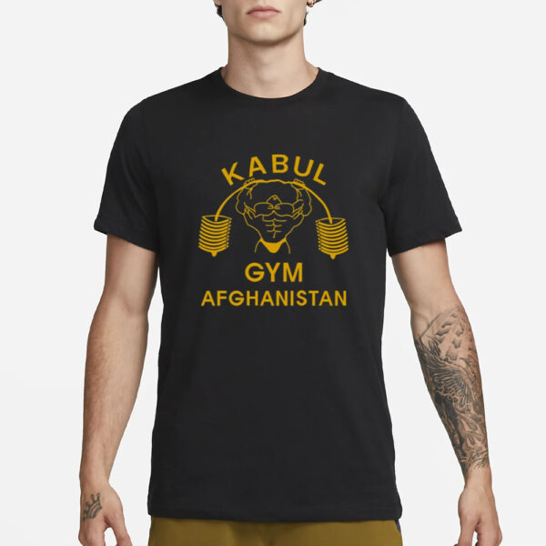 Kabul Gym Afghanistan T-Shirt3