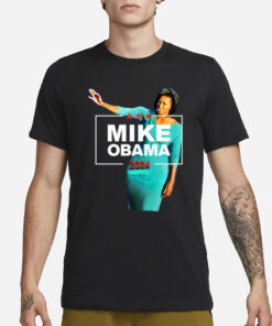 Luke Rudkowski Mike Obama 2024 T-Shirt2