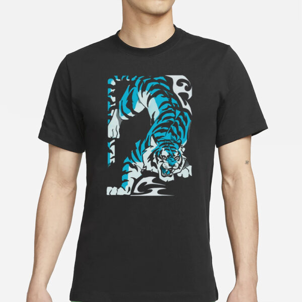 Mawili Poisonp1nk Black Tiger T-Shirt