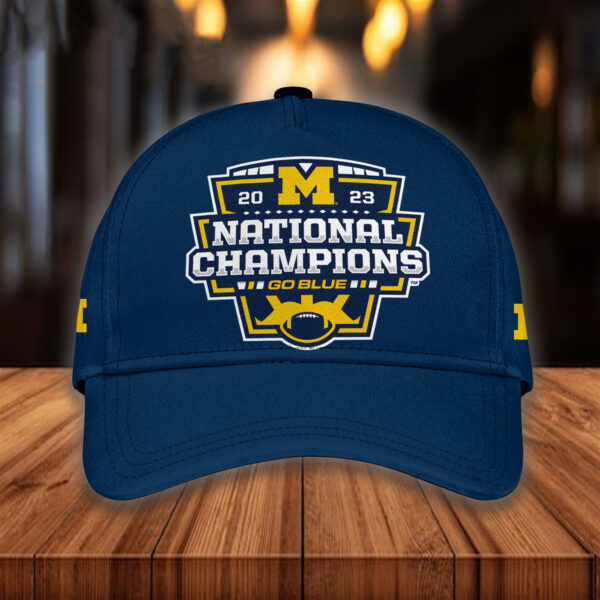 Michigan 2023 National Champions Go Blue Hat