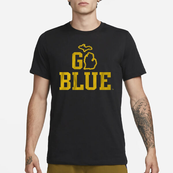 Michigan Football Go Blue T-Shirt3